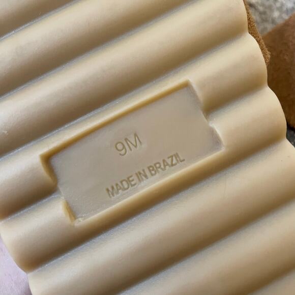 Matisse Paradise Slide Brown Suede Size 9 - Picture 5 of 6